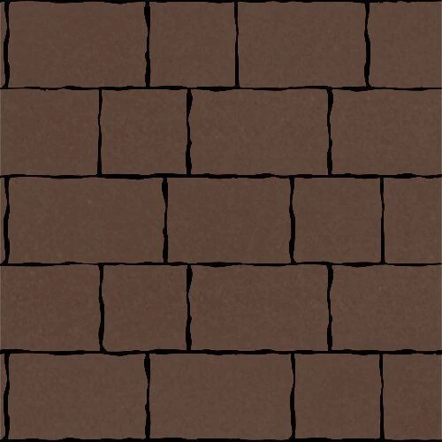 Тротуарная плитка Palermo Бежевый Гладкая SteinRus 80 мм