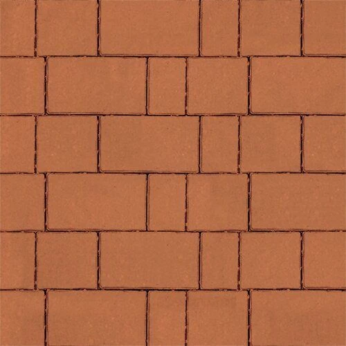 Тротуарная плитка  Новый город ориджинал Актау Гладкая SteinRus 60 мм