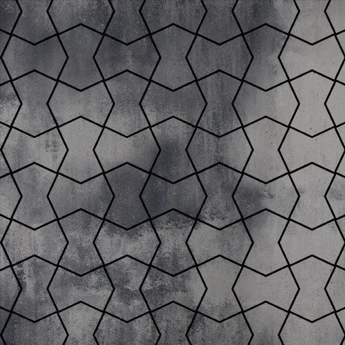 Тротуарная плитка Пиксель ладога BackWash SteinRus 80 мм