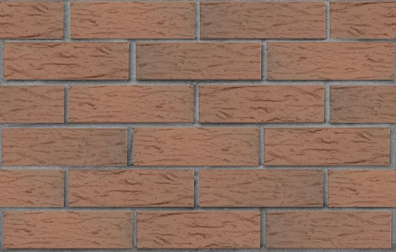 Кирпич лицевой светло-коричневый флэш ультра 1 NF рустик ЛСР