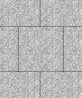 Тротуарная плитка КВАДРАТ 500х500 Стоунмикс Черный Б.5.К.6 Выбор 60 мм