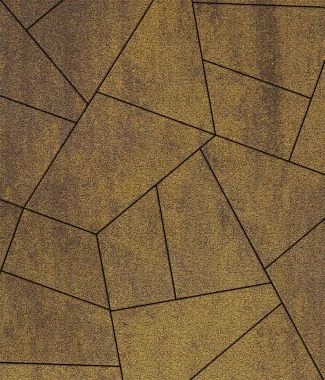 Тротуарная плитка ОРИГАМИ Листопад гранит Клен Б.4.Фсм.8 Выбор 80 мм