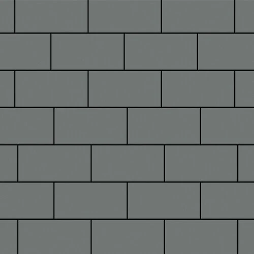 Тротуарная плитка Грас Серый Гладкая SteinRus 80 мм