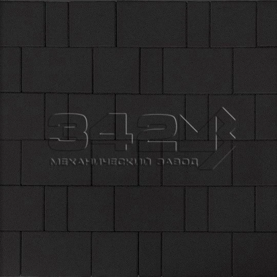 Тротуарная плитка Новый город 40 Черный 342 МЗ