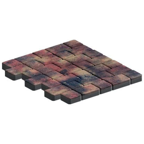 Плитка тротуарная Инсбрук Альт Дуо Оригон Гладкая SteinRus 40 мм