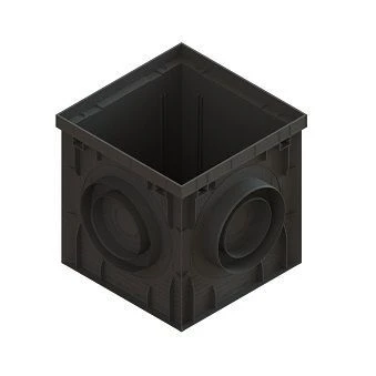 Дождеприемник PolyMax Basic ДП–30.30-ПП пластиковый черный