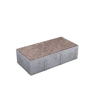 Тротуарная плитка ПРЯМОУГОЛЬНИК 300х150 Искусственный камень Плитняк Б.10.П.8 Выбор 80 мм