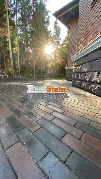 Тротуарная плитка Паркет Эмбер Steingot 60 мм