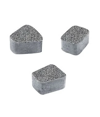 Тротуарная плитка КЛАССИКО Гранит Серый с черным Б.2.КО.6 Выбор 60 мм