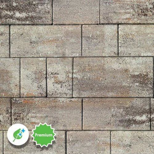 Тротуарная плитка Инсбрук Тироль Берилл Гладкая SteinRus 60 мм