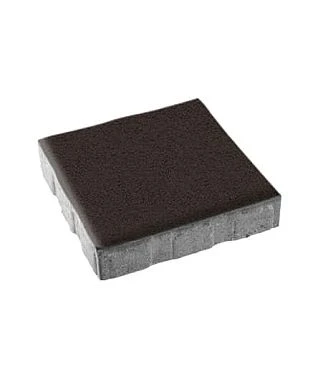 Тротуарная плитка КВАДРАТ Гранит Коричневый Б.7.К.8 Выбор 80 мм