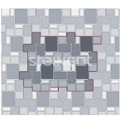 Тротуарная плитка Бавария Терракота Steingot 60 мм