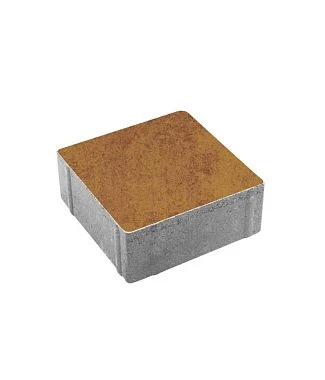 Тротуарная плитка КВАДРАТ 200х200 Листопад гладкий Каир Б.2.К.6 Выбор 60 мм