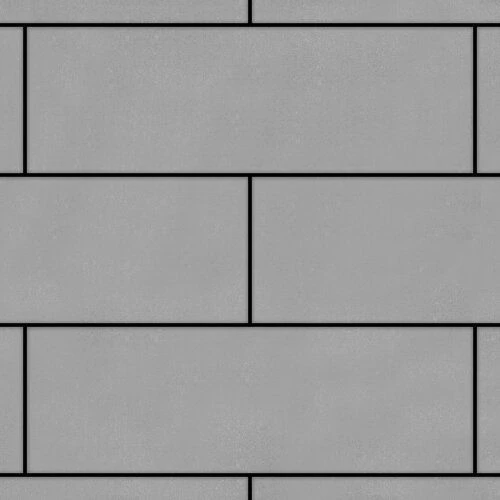 Крупноформатная плита Аликанте Серый Гладкая SteinRus 80 мм