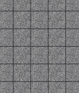 Тротуарная плитка КВАДРАТ 200х200 Гранит Серый с черным Б.2.К.6 Выбор 60 мм