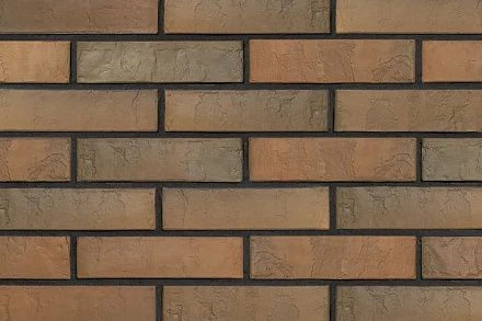 Кирпич облицовочный баварская кладка одинарный 1 NF Терра М-150 Браер