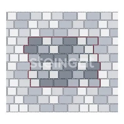 Тротуарная плитка Новый город Блэнд Steingot 60 мм