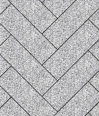 Тротуарная плитка ПРЯМОУГОЛЬНИК 600х200 Стоунмикс кремовый с черным Б.6.П.8 Выбор 80 мм