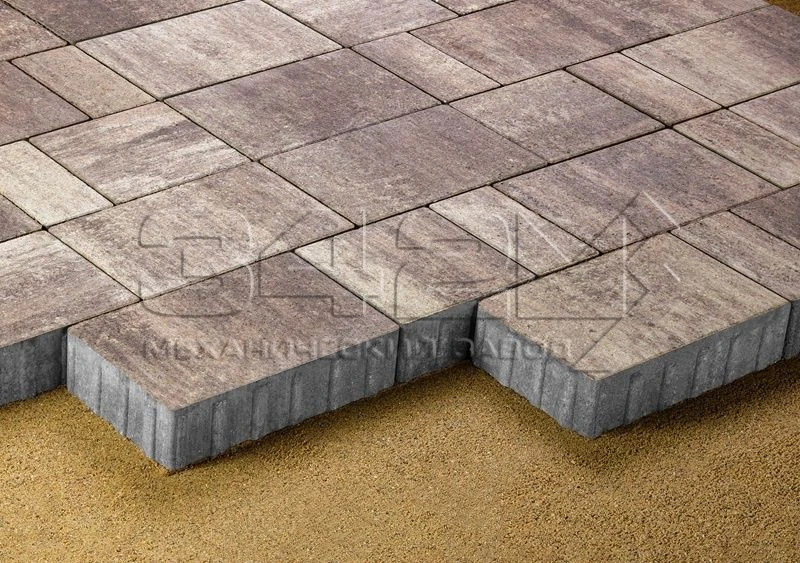 Тротуарная плитка Новый город 60 Онега 342 МЗ