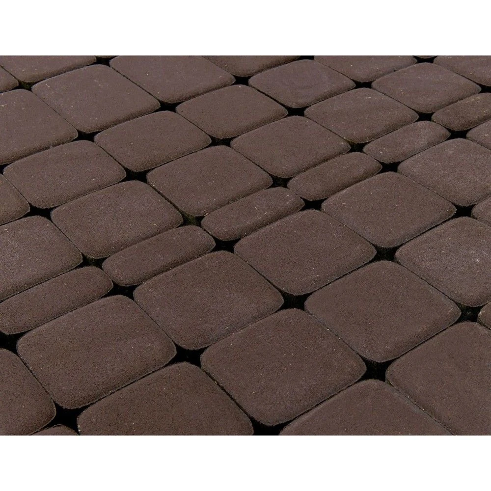Тротуарная плитка Классико, Коричневый BRAER 60 мм