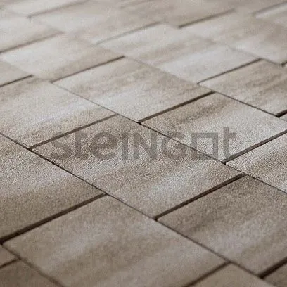 Тротуарная плитка Новый город Травертин Steingot 60 мм
