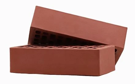 Кирпич облицовочный бордо одинарный 1 NF терра М-150 Браер