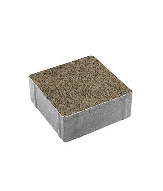 Тротуарная плитка КВАДРАТ 200х200 Листопад гранит Старый замок Б.2.К.6 Выбор 60 мм