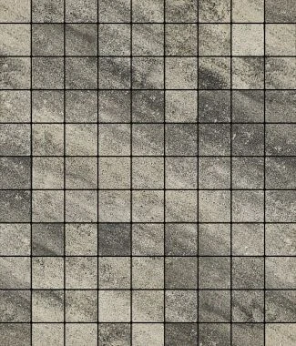 Тротуарная плитка КВАДРАТ Листопад гладкий Антрацит А.3.К.4 Выбор 40 мм