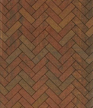 Тротуарная плитка ПАРКЕТ Листопад гранит Мокко Б.4.П.6 Выбор 60 мм