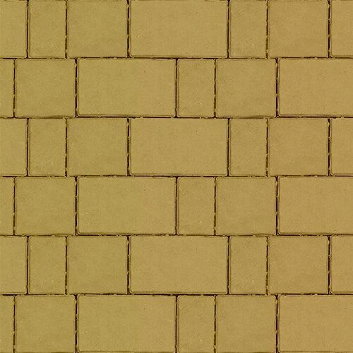 Плитка тротуарная Новый город брайс Гладкая SteinRus 40 мм