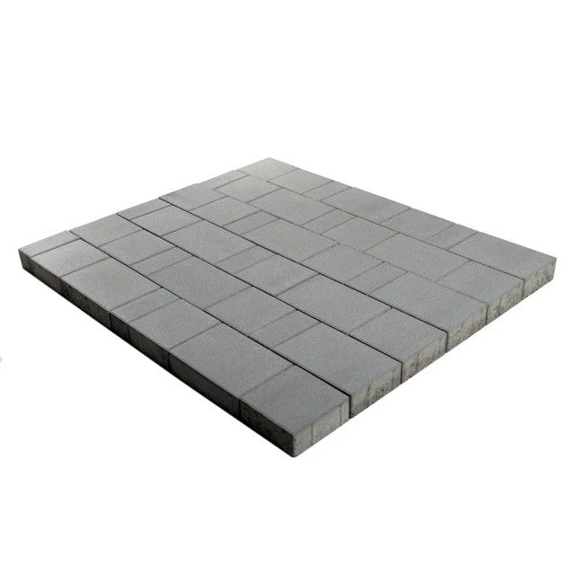 Тротуарная плитка Старый город Ландхаус, Серый BRAER 80 мм