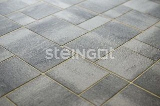 Тротуарная плитка Мюнхен Штайн Сильвер Steingot 60 мм