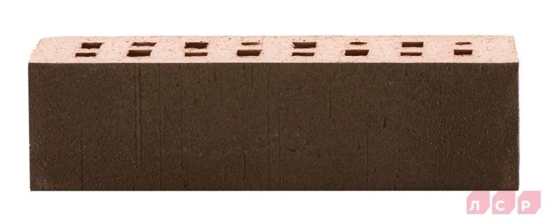 Клинкер фасадный темно-красный с черным песком Лиссабон 0,71 NF винтаж ЛСР