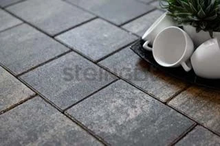 Тротуарная плитка Новый город Bianco Nero Steingot 60 мм