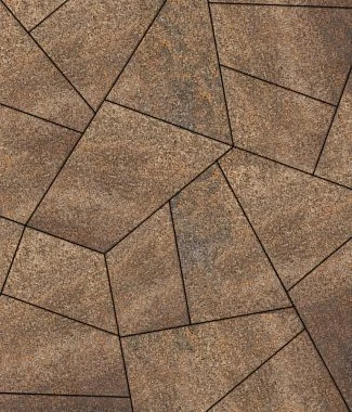 Тротуарная плитка ОРИГАМИ Листопад гранит Клен Б.4.Фсм.8 Выбор 80 мм