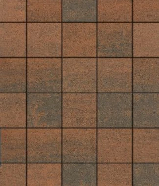 Тротуарная плитка КВАДРАТ 300х300 Листопад гладкий Шелковица Б.1.К.6 Выбор 60 мм
