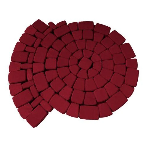 Тротуарная плитка Классико Песочный Гладкая SteinRus 60 мм