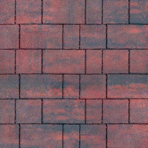 Тротуарная плитка  Новый город ориджинал Актау Гладкая SteinRus 60 мм