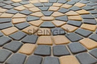 Тротуарная плитка Классика круговая Rosa Sardo Steingot 60 мм