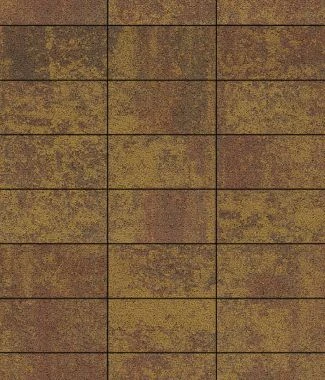 Тротуарная плитка ПРЯМОУГОЛЬНИК 300х150 Листопад гранит Арабская ночь Б.10.П.8 Выбор 80 мм