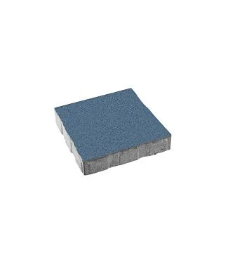 Тротуарная плитка КВАДРАТ 400х400 Стандарт Синий Б.6.К.6 Выбор 60 мм