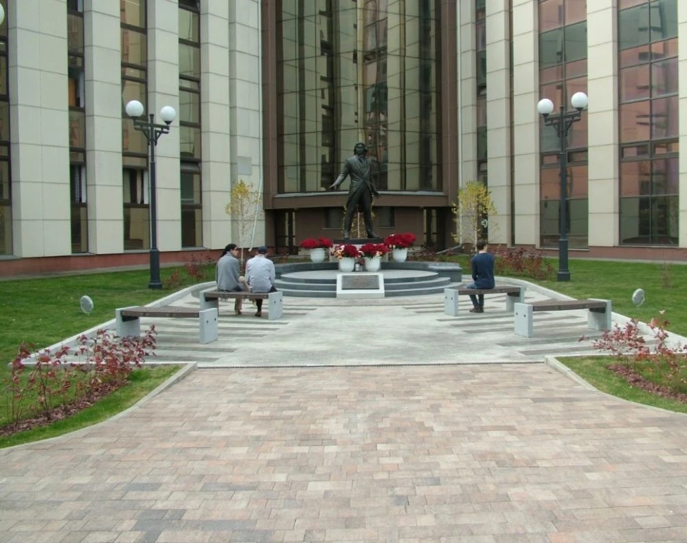 Тротуарная плитка СТАРЫЙ ГОРОД Листопад гранит Клен Б.1.Фсм.6 Выбор 60 мм