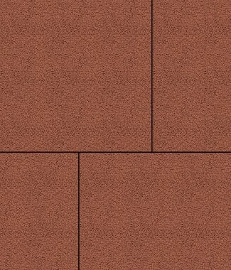 Тротуарная плитка КВАДРАТ Гранит Коричневый Б.7.К.8 Выбор 80 мм