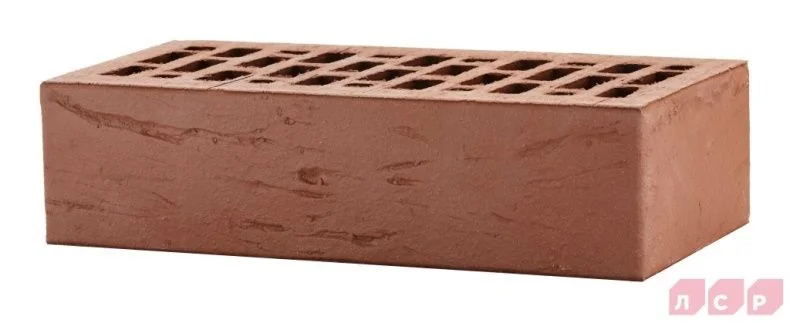Кирпич лицевой пустотелый коричневый 1 NF рустик ЛСР
