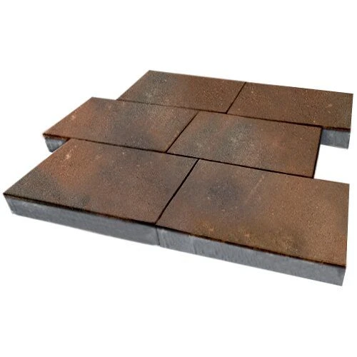 Тротуарная плитка Парк Плейс Штайнрус Гладкая SteinRus 80 мм