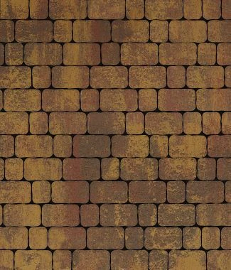 Тротуарная плитка АРЕНА Листопад гладкий Янтарь Б.1.АР.6 Выбор 60 мм