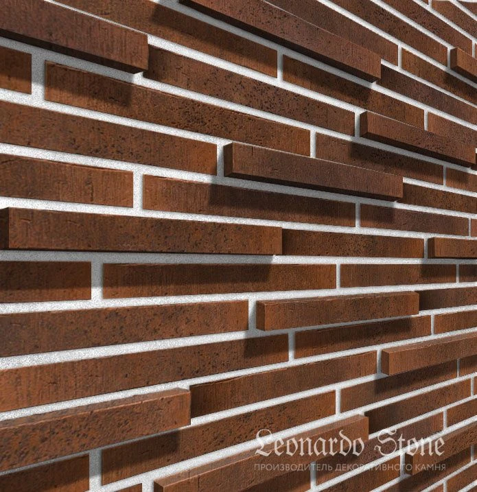 Ригельный кирпич Сиэтл 3D 773 Леонардо Стоун
