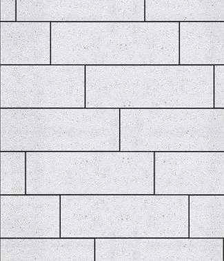 Тротуарная плитка ПРЯМОУГОЛЬНИК 750х500 Стоунмикс Белый с черным Б.14.П.8 Выбор 80 мм