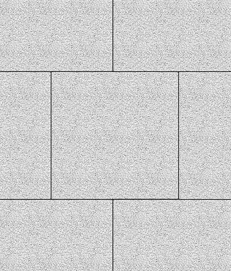 Тротуарная плитка КВАДРАТ 500х500 Гранит Белый Б.5.К.6 Выбор 60 мм