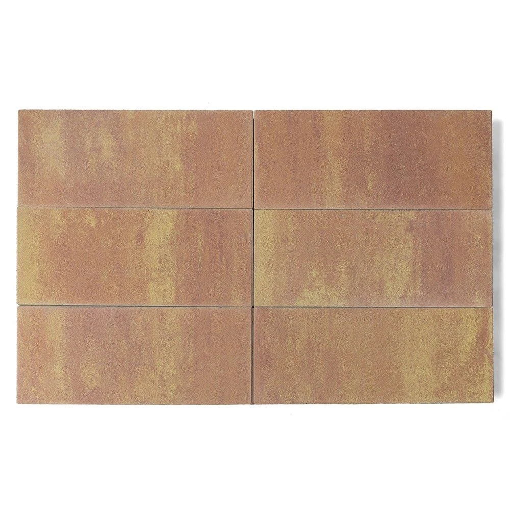 Крупноформатная плита Сити 600х300 Рассвет BRAER 80 мм